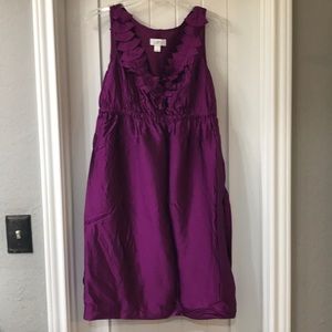 Ann Taylor Loft beautiful Jewel Toned Shift Dress